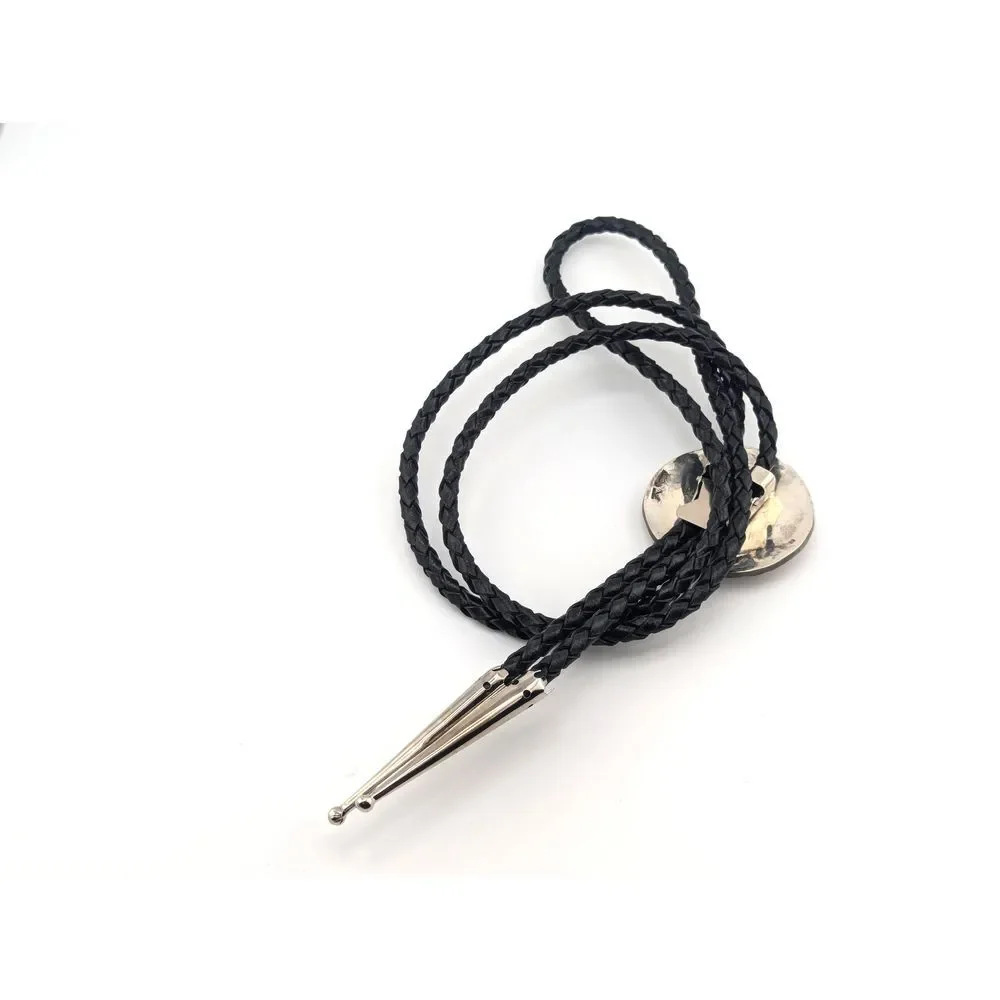 Bolo Tie‎ for Men, Sterling Silver, Horse Design Handmade***